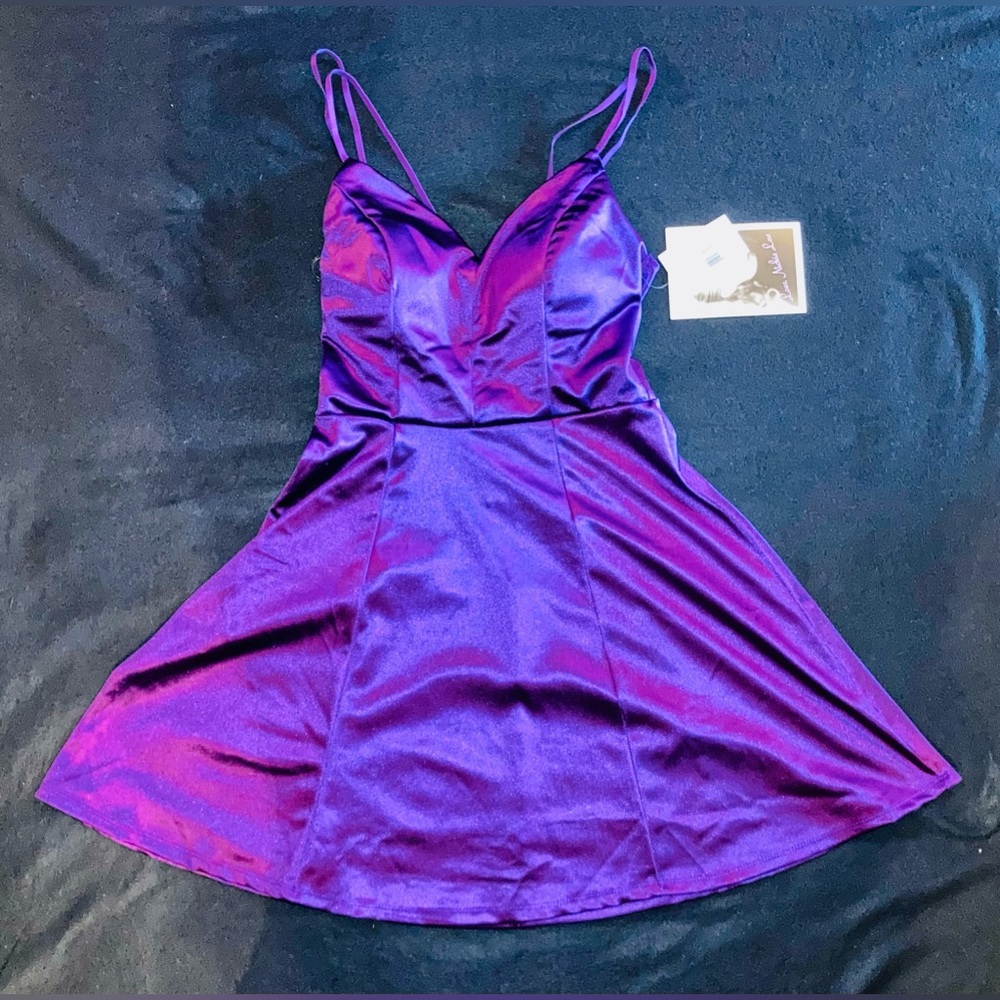 BRAND NEW!!!  Love, Nickie Lew Purple Dress